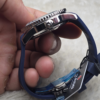 rado captain cook blue dial silicone strap