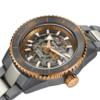 rado captain cook gray ceramic skeleton
