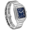 cartier santos xl blue dial steel mens watch cartier santos xl blue dial steel mens watch