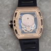 richard mille skull wrist watch