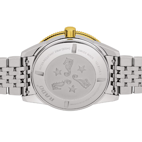 rado captain cook automatic black two tone gold rado captain cook automatic black two tone gold