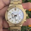 versace greca chronograph vez white