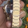 versace greca chronograph vez white