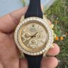 rolex cosmograph daytona 40mm diamond gold dial rolex cosmograph daytona 40mm diamond gold dial