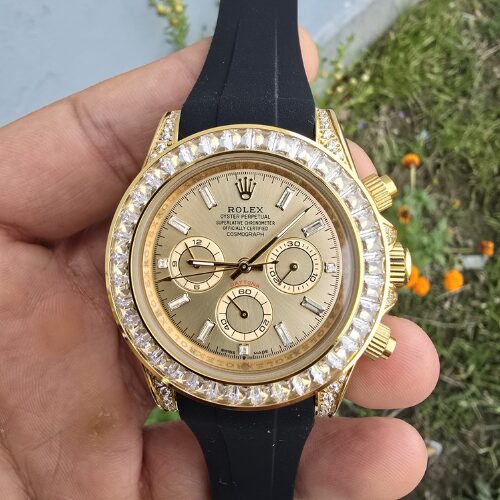 rolex cosmograph daytona 40mm diamond gold dial rolex cosmograph daytona 40mm diamond gold dial