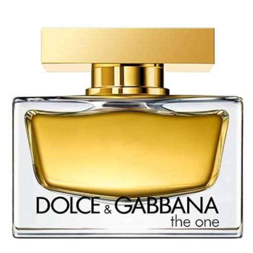 dolce & gabbana rectangular perfume bottle in gold and clear
