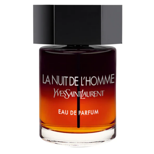 yves saint laurent la nuit de l’homme l’intense perfume in a black and red gradient bottle yves saint laurent la nuit de l’homme l’intense perfume in a black and red gradient bottle