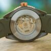 rado captain cook high tech ceramic skeleton in olive green rado captain cook high tech ceramic skeleton in olive green