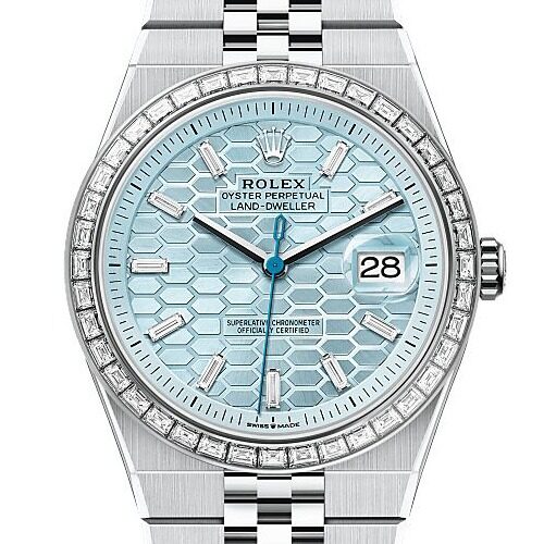 rolex land dweller 40 mm platinum rolex land dweller 40 mm platinum