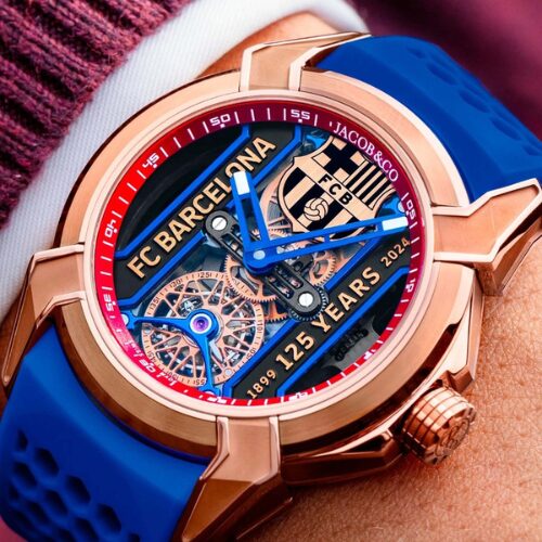 jacob & co. epic x tourbillon watch celebrates fc barcelona’s 125th anniversary jacob & co. epic x tourbillon watch celebrates fc barcelona’s 125th anniversary
