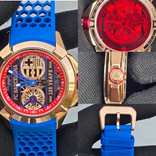 jacob & co. epic x tourbillon watch celebrates fc barcelona’s 125th anniversary jacob & co. epic x tourbillon watch celebrates fc barcelona’s 125th anniversary