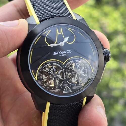 jacob & co gotham city limited edition dark knight’s newest ally watch