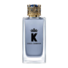 dolce & gabbana k clear glass perfume bottle with light blue fragrance and gold crown cap dolce & gabbana k clear glass perfume bottle with light blue fragrance and gold crown cap