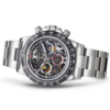 rolex daytona with a black and silver skeleton design watch rolex daytona with a black and silver skeleton design watch