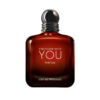 emporio armani stronger with you perfume bottle in deep amber red with black packaging emporio armani stronger with you perfume bottle in deep amber red with black packaging
