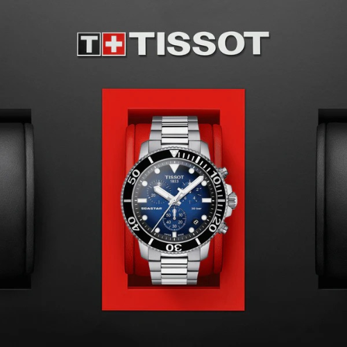 tissot seastar 1000 chronograph blue watch tissot seastar 1000 chronograph blue watch