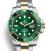 rolex submariner green dial dual tone watch rolex submariner green dial dual tone watch