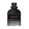 valentino uomo born in roma eau de toilette in black gradient glass bottle