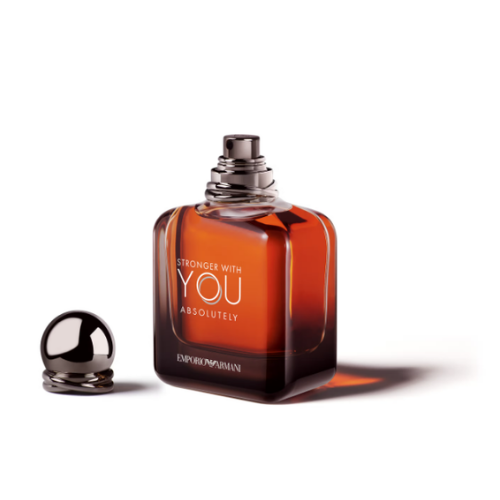 emporio armani perfume in a black box with orange accents emporio armani perfume in a black box with orange accents