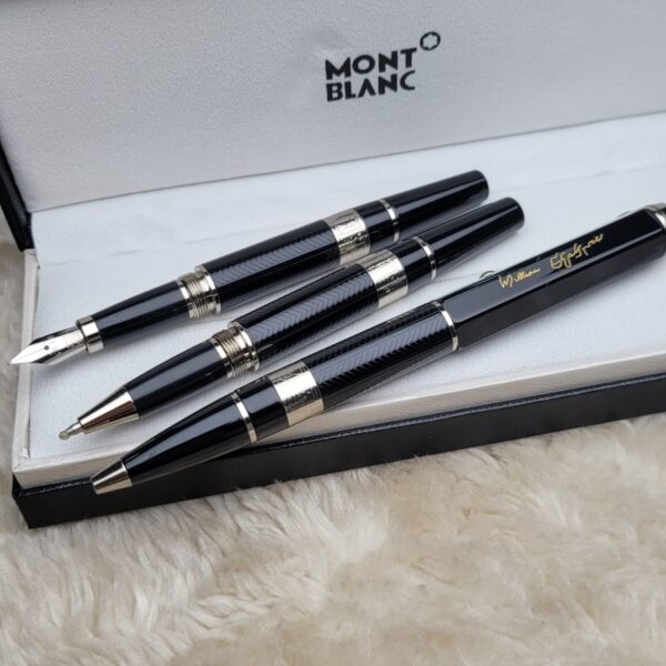 mont blanc pen set of 3pcs 896648 mont blanc pen set of 3pcs 896648