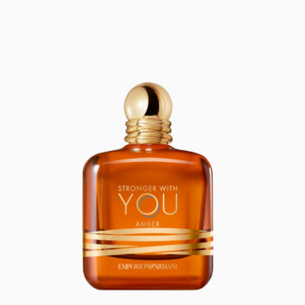 emporio armani stronger with you amber perfume in amber orange glass emporio armani stronger with you amber perfume in amber orange glass