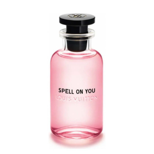 louis vuitton spell on you perfume with pink liquid