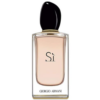 giorgio armani sì warm blush perfume bottle with shiny black cap giorgio armani sì warm blush perfume bottle with shiny black cap