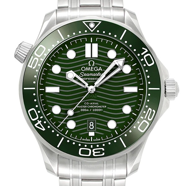 omega seamaster green