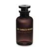 louis vuitton les sables roses dark brown perfume bottle with black cap