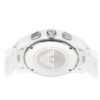 armani stainless steel chronograph white 1527