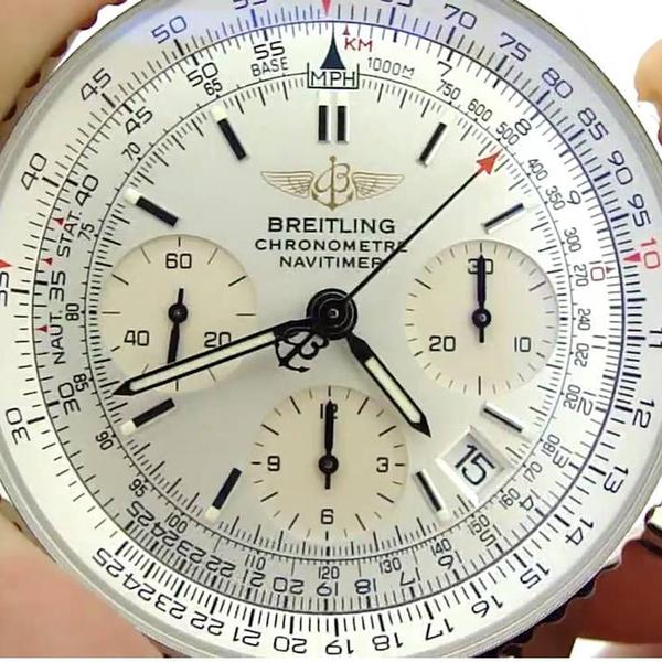 breitling stylish navitimer white silver chain 4475 breitling stylish navitimer white silver chain 4475