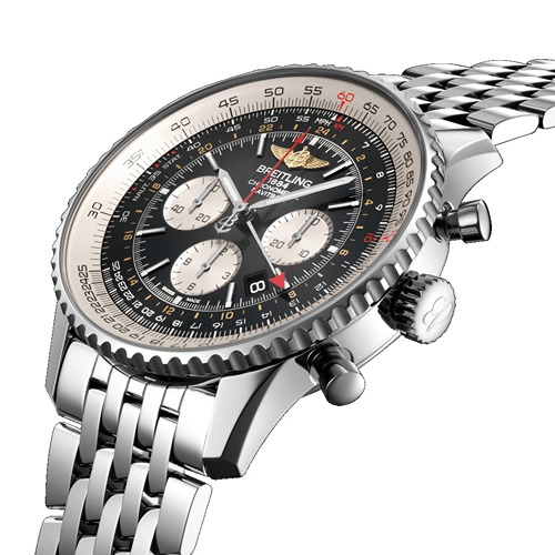breitling stylish navitimer black silver chain 2457 breitling stylish navitimer black silver chain 2457