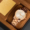 burberry rose gold with white dial