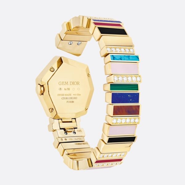 gem dior green watch