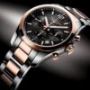 longines conquest classic chronograph black 954