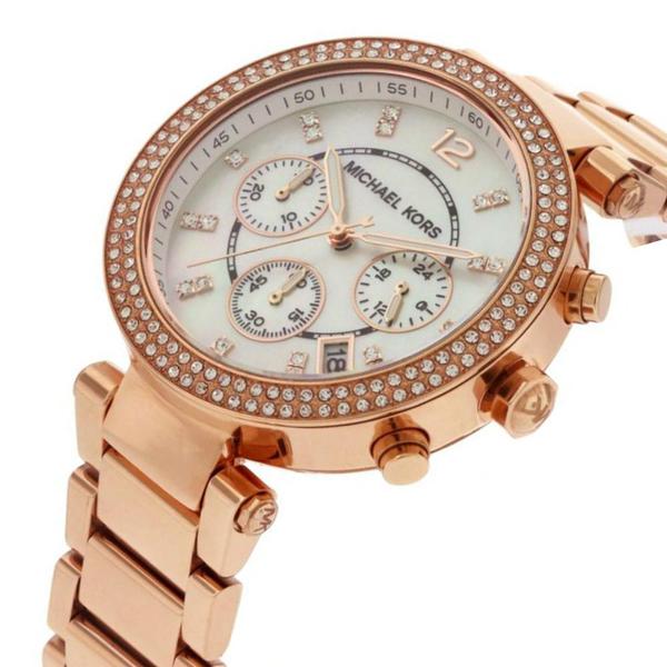 michael kors ladies parker chronograph watch mk5491
