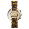 michael kors yellow gold plated chronograph watch mk568
