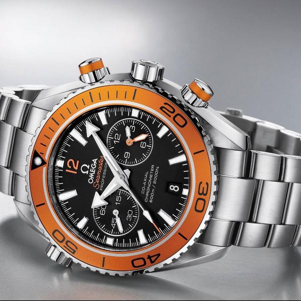 omega seamaster orange 7511