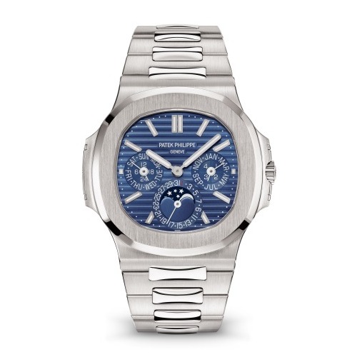 patek philippe nautilus perpetual calendar blue dial 552