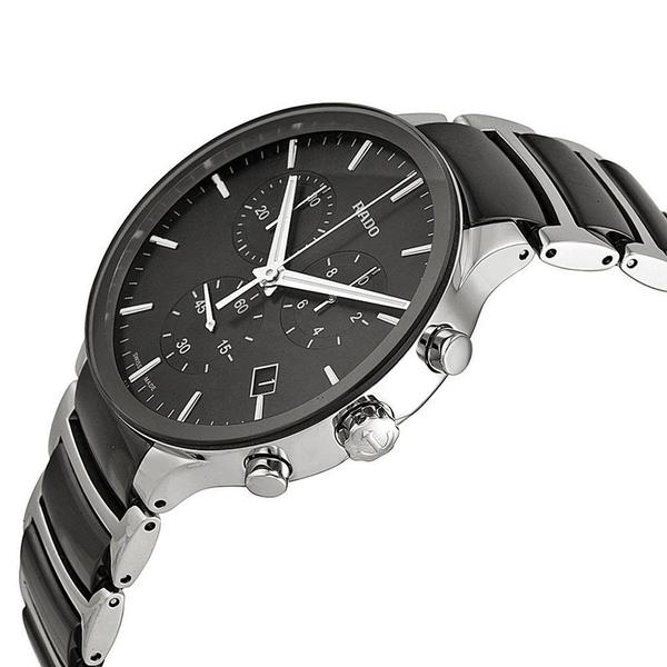 rado centrix black 5 bar