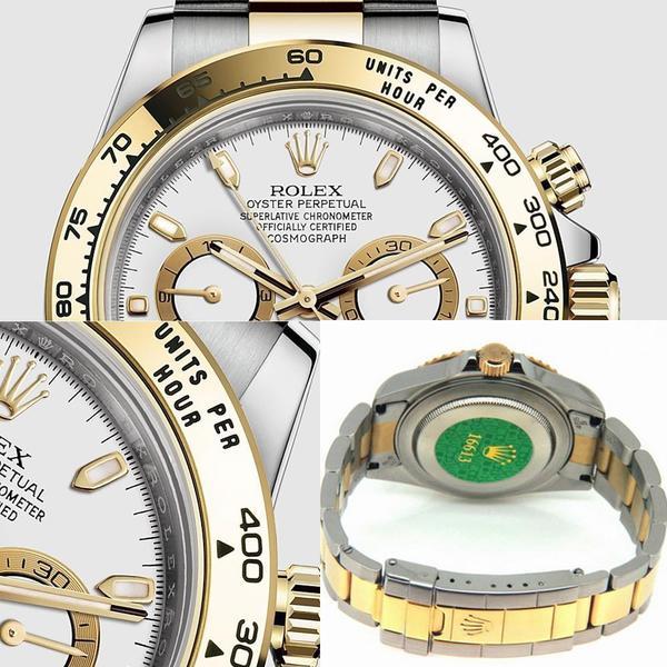 rolex daytona gold sliver with white dial 78273 couple collection rolex daytona gold sliver with white dial 78273 couple collection
