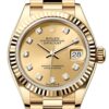 rolex date just full gold diamond 8866 women rolex date just full gold diamond 8866 women