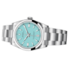 rolex oyster perpetual turquoise blue dial 279