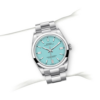 rolex oyster perpetual turquoise blue dial 279