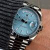 rolex daydate platinum ice blue 2991 rolex daydate platinum ice blue 2991