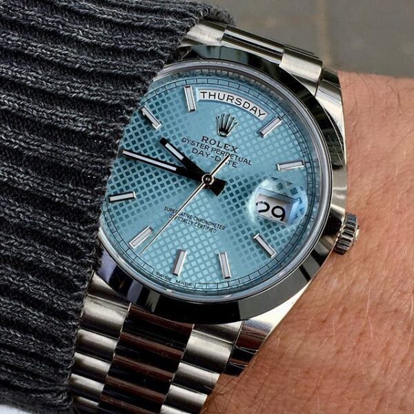 rolex daydate platinum ice blue 2991 rolex daydate platinum ice blue 2991