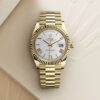 rolex oyster perpetual day date gold with white dial rolex oyster perpetual day date gold with white dial