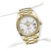 rolex oyster perpetual day date gold with white dial rolex oyster perpetual day date gold with white dial