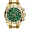 rolex daytona automatic gold chain green dial rolex daytona automatic gold chain green dial