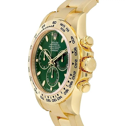 rolex daytona automatic gold chain green dial rolex daytona automatic gold chain green dial